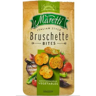 Bruschete Mediterranean Vegetabales Maretti 70g Engros