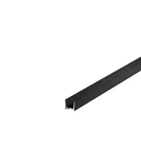 Profil led, GRAZIA 20 montat pe suprafata profil, LED standard, neted, 3m, negru,