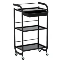 Ucenic metalic cu rafturi din sticla 3-PK-0030