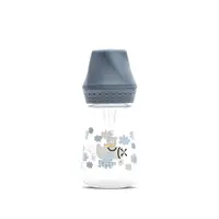 Biberon My Friend tetina moale din silicon 0 luni+ 125 ml Cameo Blue