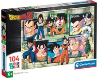 Puzzle pentru copii Clementoni din 104 piese - Dragon Ball Z