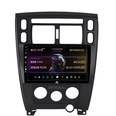 Navigatie Hyundai Tucson (2006-2013), Android, Z-Octacore 8GB RAM + 256GB ROM, 10.1 Inch - AD-BGZ10008+AD-BGRKIT200B
