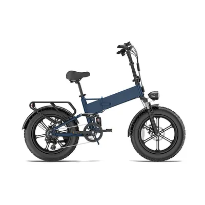 URLIFE T5 Bicicletă electrică cu suspensie completă și baterie de 48 V 13 Ah