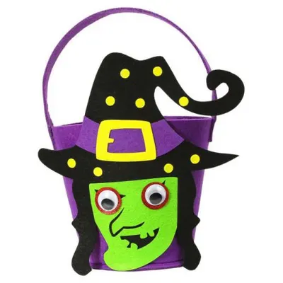 Geanta cos vrajitoare halloween Widmann Italia 01346