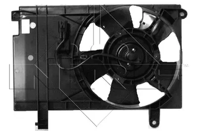 Ventilator radiator (cu carcasa) potrivit CHEVROLET AVEO KALOS; CITROEN BERLINGO MINIVAN; DAEWOO KALOS, NUBIRA 1.2-1.9D 07.98