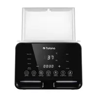 Incalzitor si sterilizator dublu pentru biberoane Tulano Ellie 45 cu 7 functii si afisaj digital,lumina de veghe,fara Bpa,termostat inteligent cu setare temperatura