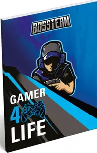 Caiet A7 Lizzy Card Card Gamer 4 Life