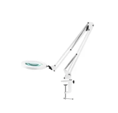 Lampa cosmetica cu lupa | LED GLOW | Lumina 3 culori - Marire 3X