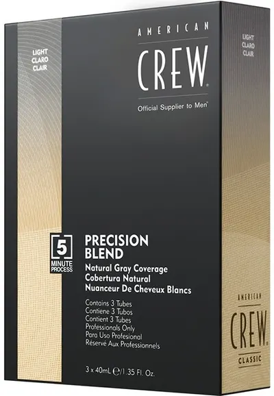 American Crew Vopsea de par, tonuri deschise, 3 x 40 ml