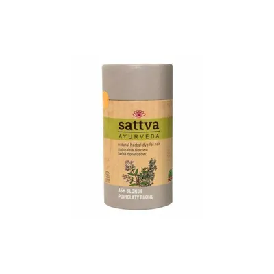 Vopsea de par Blond Cenusiu 150gr, Sattva Ayurveda