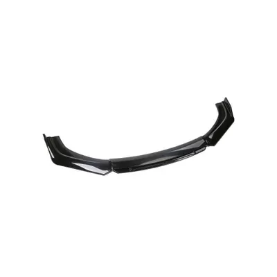 Prelungire bara fata universala spoiler auto negru lucios 175 cm din ABS flexibil 4 piese Cod: SP1005-4