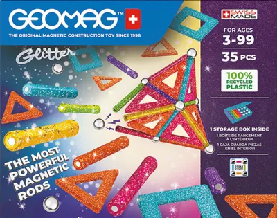 Set de constructie - Glitter Panels, 35 piese