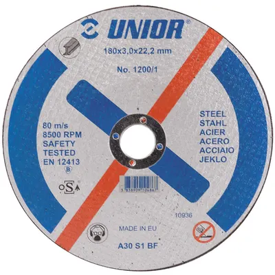 Discuri de taiere pentru otel 230mm, 22mm, 282g