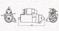 Electromotor (12v, 1,4kw) Potrivit Ford Cougar, Escort Classic, Escort Vi, Focus I, Mondeo I, Mondeo Ii, Tourneo Connect, Transit Connect 1.6 1.8 2.0 02.93-12.13