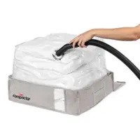 Cutie de depozitare cu vacuum Compactor Oxford, 145 l, gri