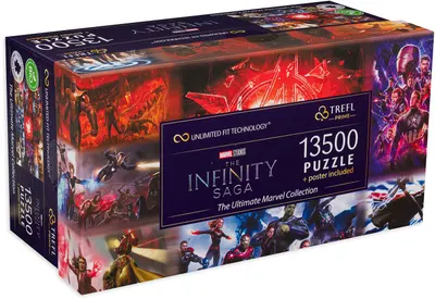 Puzzle Trefl din 13 500 de piese - Colecția specială Marvel