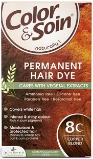 3 Chenes Color & Soin Vopsea de păr, 8C Culoare blond aramiu