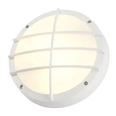 Corp TAVAN ILUMINAT, bulan GRID de perete Luminita E27, alb