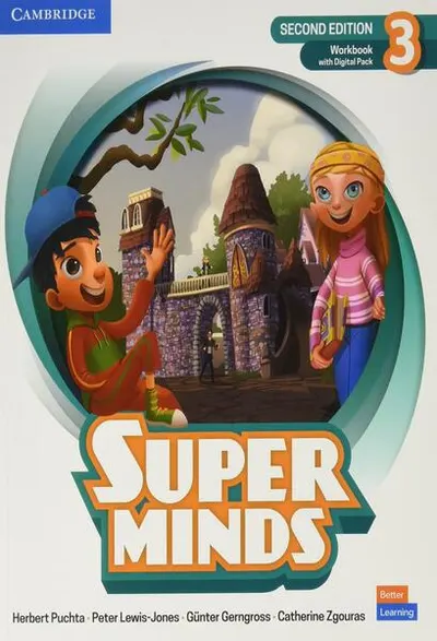 Super Minds 2ed Level 3 Workbook with Digital Pack British English - Paperback brosat