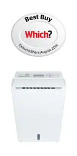 Dezumidificator Meaco DD8L Zambezi, 12l/zi, Debit 150mc/h, Pentru 25mp, Higrostat, Timer, Functie ionizare si blocare copii
