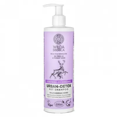 Sampon pentru caini pisici Wilda Siberica Urban-Detox 400 ml