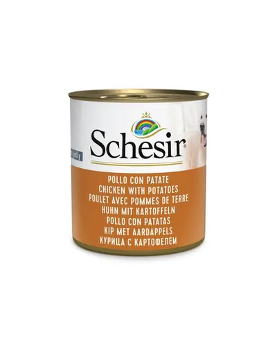 Hrană complementară câini SCHESIR Complements în jeleu 285 g pui și cartofi