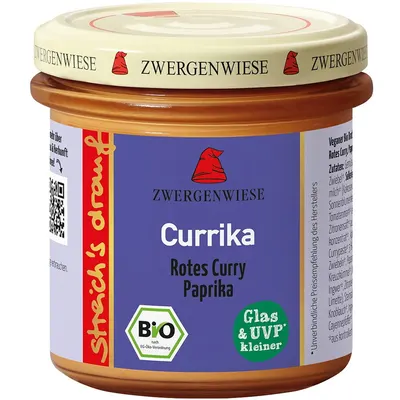 Pasta Tartinabila cu Ardei si Curry fara Gluten Ecologica/Bio 135g