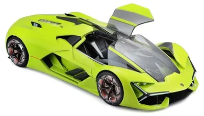 Mașinuță metalică Bburago - Lamborghini Terzo Millennio, 1:24, verde