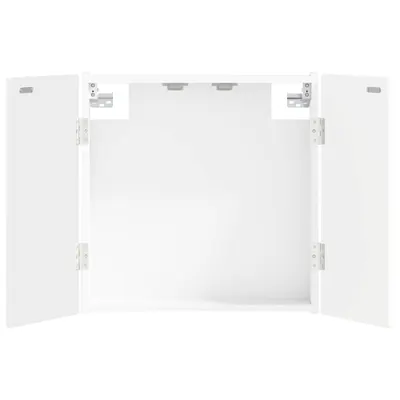 vidaXL Cabinet pentru ținte de darts ARNHEM Alb 52,5 x 10,5 x 53,5 cm