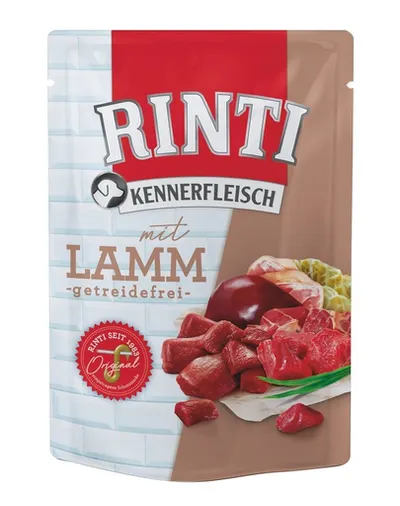 RINTI Kennerfleisch Lamb plic hrana caini, cu miel 400 g
