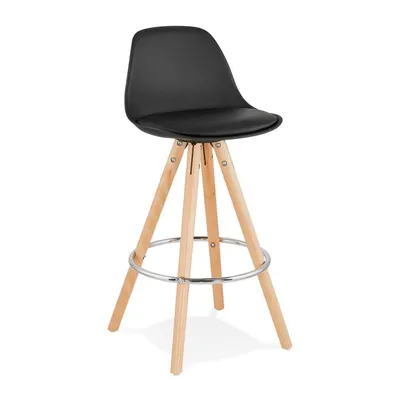 Scaun de bar Kokoon Anau, înălțime 64 cm, negru