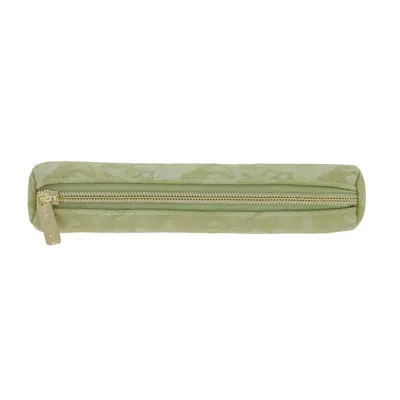Penar tip etui, 1 fermoar, rotund, Herlitz Mini Bright Animal, verde