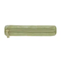 Penar tip etui, 1 fermoar, rotund, Herlitz Mini Bright Animal, verde
