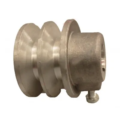 Fulie Dubla Motor Generator, Motopompa, Motocultor 5-7 CP (ax 20 mm, diametru 55mm)
