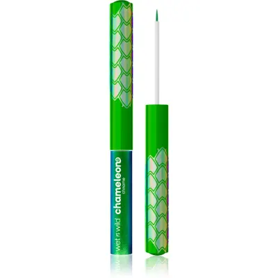 Wet n Wild Chameleon Chrome Liquid Eyeliner creion cosmetic holografic pentru ochi culoare Astro Pulse 2.7 ml