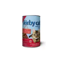 Hrana umeda pisici, Kirby Cat conserva cu vita, 415g 415g