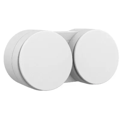 Intrerupator dublu modular (BB) PT xOne Ovivo OV00892, 10A, 250V, IP20, alb