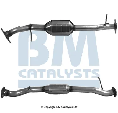 Catalizator EURO 4 potrivit FORD RANGER; MAZDA BT-50 2.5D 2006-2015