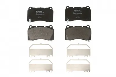 Set placute frana Fata Spate potrivit CADILLAC ATS; CHEVROLET CAMARO; DODGE VIPER; FORD GT; OPEL ASTRA J; TESLA MODEL S, MODEL X 1.7D-Electric 01.03