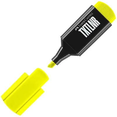 Mini marker de text Faber-Castell TXTLNR - Neon, galben