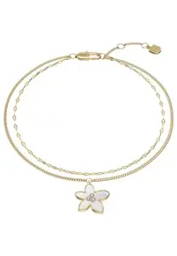 Bratara Harlow cu cubic zirconia si sidef JF04971710 - Auriu