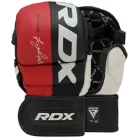 Mănuși Grappling RDX Rex Piele Maya Hide Roșu - M