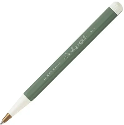 Pix Leuchtturm1917 - Drehgriffel, Olive, rezerva gel negru