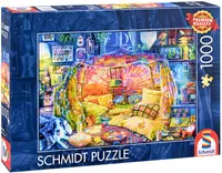 Puzzle Schmidt din 1000 de piese - O vizuină confortabilă