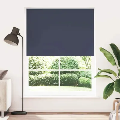 vidaXL Jaluzea opacă 144,4x230 cm, lățime material 140 cm, marin