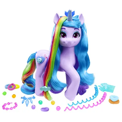 Jucarie - My Little Pony - Izzy Moonbow si Coafurile Curcubeu