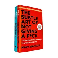 Mark Manson Collection 2 Books Set (The Subtle Art of Not Giving a Fck, Everything Is Fcked)