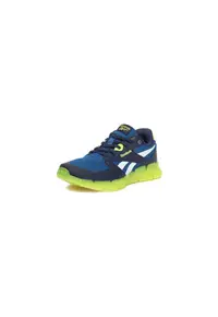 Pantofi sport copii EO-ZIG N GLOW 2 - albastru - sireturi elastice - tesatura -