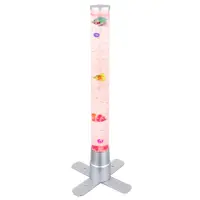 Lampa de podea, 9 LED RGB 0.06W, Mendoza Fish, protectie IP20, plastic transparent