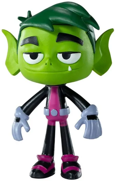 Figurină de acțiune The Noble Collection DC Comics: Teen Titans GO - Beast Boy (Bendyfigs), 9 cm